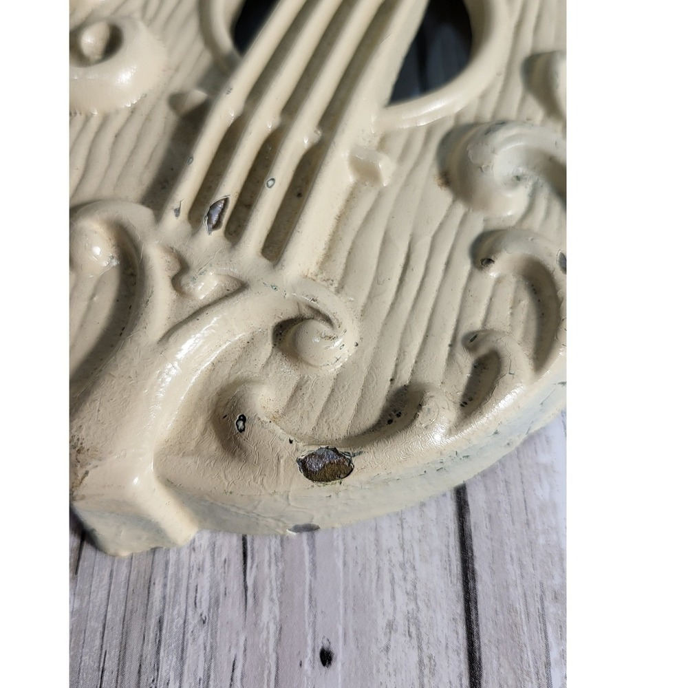 Vintage Lexton 1976 USA Faux Mandolin Musical Instrument Wall Hanging‎ Decor - Picture 8 of 11